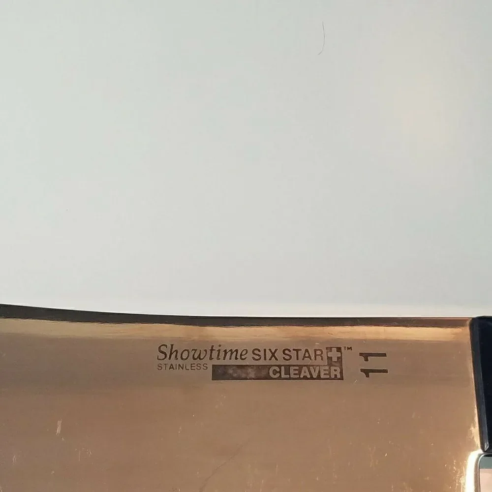 Ronco Showtime Six Star Lot Of 5 Stainless Steel Kitchen Knives Cutlery